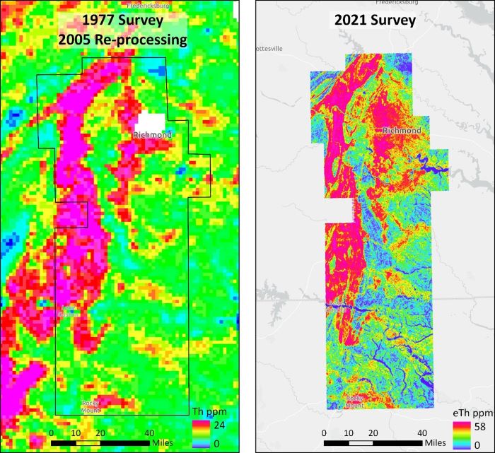 La mejora de la cobertura geofísica (Shah y Connell, 2022) ayuda a racionalizar los nuevos esfuerzos de mapeo y proporciona una imagen más clara de las áreas potencialmente prospectivas que pueden albergar minerales críticos